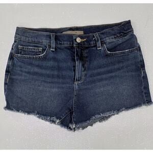 Joe's Jeans Women's Denim Shorts Size 29 Dark Wash Cut-Off Anthropologie
